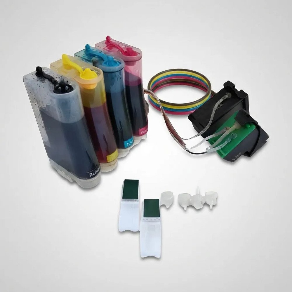 Sistema Continuo Con Cartuchos 662 P/ Deskjet 2545 3515 3545 - Imagen 3