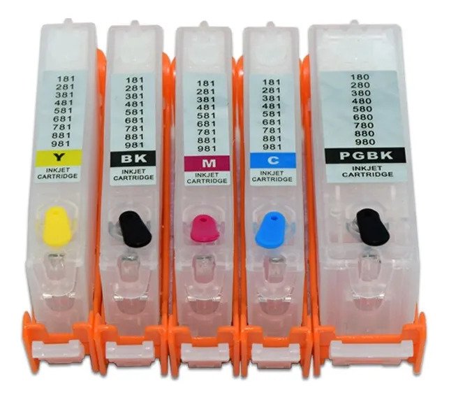 Cartuchos Recargables Vacios Compatibles Con Canon Ip 7210