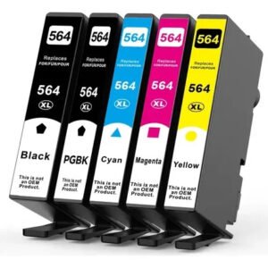 Combo X5 Cartuchos Compatibles Con 564 Para C309a 4610 4620