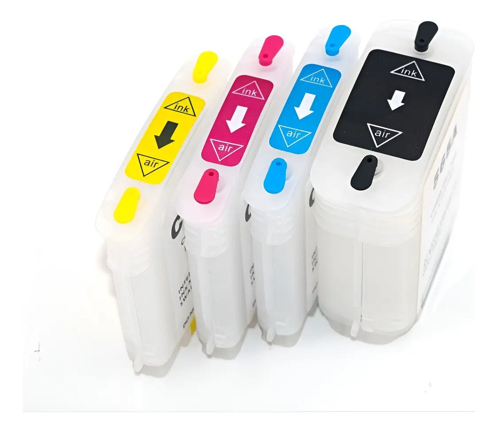 Cartucho Recargable Compatible Con 82 Negro 111 510